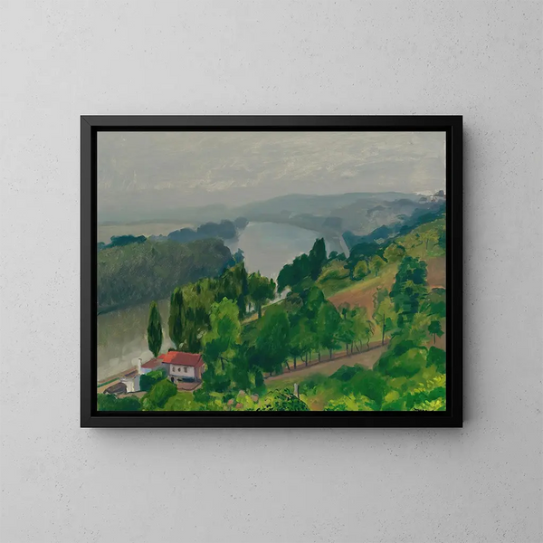 Mricourt Temps gris - Albert Marquet — ingelijst kunstwerk aan de muur