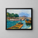 Pont sur la Seine à Paris - Albert Marquet — ingelijst kunstwerk aan de muur