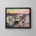 Parijs, Quai du Louvre, Winterzon - Albert Marquet — ingelijst kunstwerk aan de muur