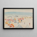 Plage des Sables-d'Olonne - Albert Marquet — ingelijst kunstwerk aan de muur