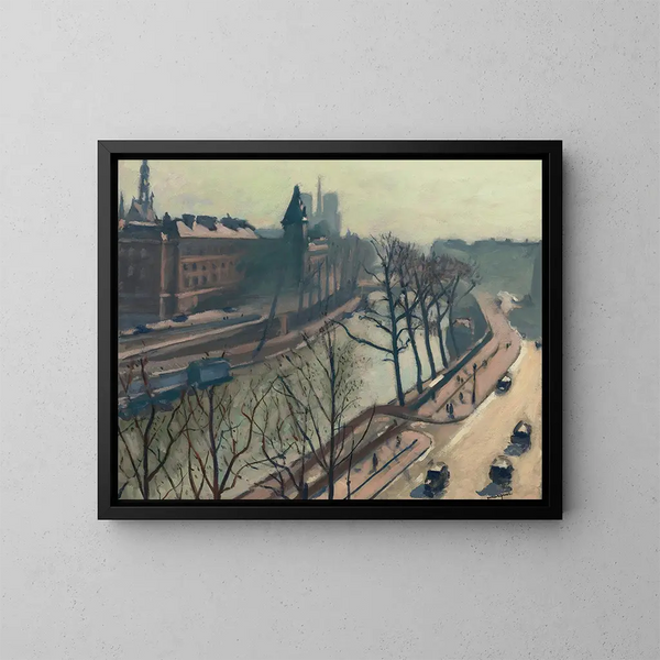 Pont Saint-Michel - Albert Marquet — ingelijst kunstwerk aan de muur