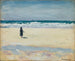 Jonge vrouw op het strand - Albert Marquet — weergave van het kunstwerk
