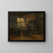 Binnen - Albert Neuhuys — ingelijst kunstwerk aan de muur