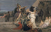 Het vertrek van Hector - Albert Pierre-René Maignan — weergave van het kunstwerk