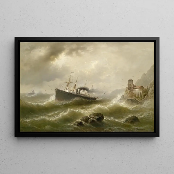Albert Rieger - Lhootse Station an der Nordsee.webp