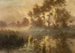 Zonsopgang in de mist - Albert Rigolot — weergave van het kunstwerk