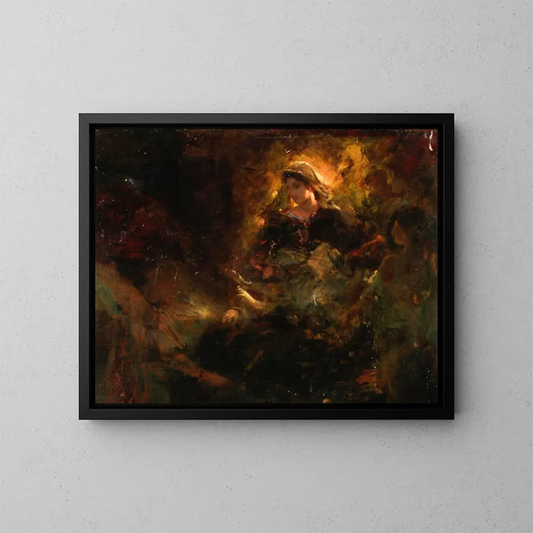 Vision - Albert Ritzberger — ingelijst kunstwerk aan de muur