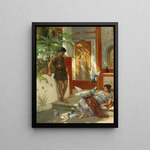 Albert Tschautsch - Scene from ancient Rome.webp