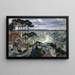 Landschap Duits, landschap van de Isar - Albert Welti — ingelijst kunstwerk aan de muur