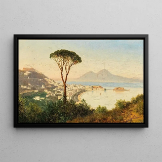 Albert Zimmermann - Blick auf die Bucht von Neapel.webp