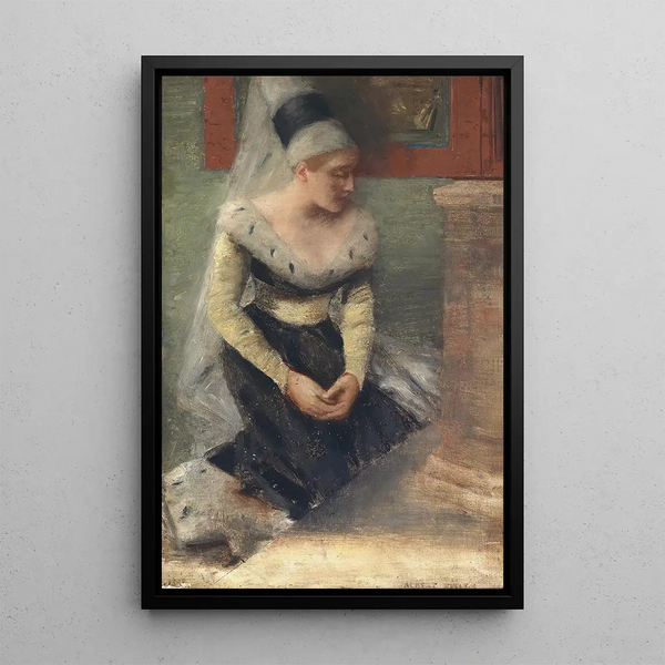 Albert von Keller - Burgfrulein.webp