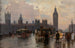 Les Maisons du Parlement depuis le pont de Westminster - Alberto Pisa — artwork view