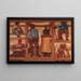 La vie - Albin Egger-Lienz — framed artwork on a wall