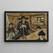 La Famille, étude - Albin Egger-Lienz — framed artwork on a wall