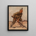 Imperial Treasures - Albin Egger-Lienz — framed artwork on a wall