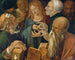 Jezus onder de dokters - Albrecht Dürer — weergave van het kunstwerk