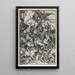 Reproductie van het schilderij De Vier Ruiters van de Apocalyps - Albrecht Dürer