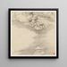Landscape Album Painting Sheet 3 - Wang Gai — framed artwork on a wall