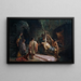 Sint Sebastiaan Opgehaald uit de Cloaca Maxima - Alejandro Ferrant y Fischermans — ingelijst kunstwerk aan de muur
