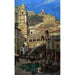 Reproductie van het schilderij van de Kathedraal van Amalfi - Aleksander Gierymski