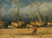 Visboten aan de kust - Aleksander Gierymski — weergave van het kunstwerk