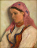 Meisje uit Bronowice - Aleksander Gierymski — weergave van het kunstwerk