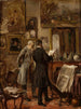 In het atelier van de schilder - Aleksander Gierymski — weergave van het kunstwerk