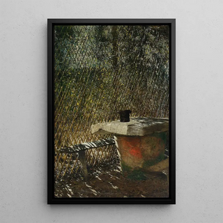 Aleksander Gierymski - Study for the painting In the summer house with a top hat.webp