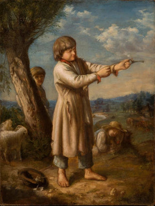 Aleksander Kotsis - Boy Shooting with a Key.webp