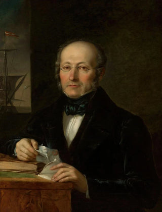 Aleksander Lesser - Portrait of the artists father Levy Lesser.webp