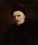 Zelfportret - Aleksander Rycerski — weergave van het kunstwerk