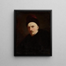 Zelfportret - Aleksander Rycerski — ingelijst kunstwerk aan de muur