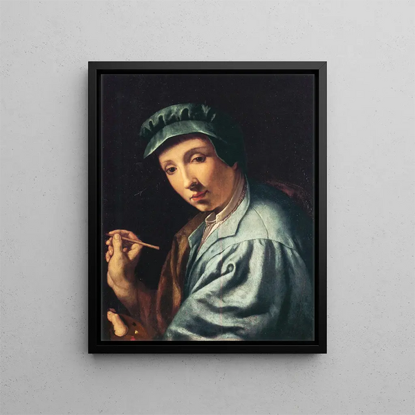 Zelfportret - Alessandro Allori — ingelijst kunstwerk aan de muur