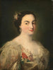 Portret van een jonge vrouw - Alessandro Longhi — weergave van het kunstwerk