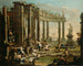 Bacchanale - Alessandro Magnasco — weergave van het kunstwerk