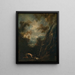 van Saint Jérôme dans un paysage - Alessandro Magnasco — ingelijst kunstwerk aan de muur