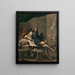 Satire sur un noble dans la misère - Alessandro Magnasco — framed artwork on a wall