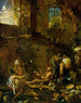 Zangvogels - Alessandro Magnasco — weergave van het kunstwerk