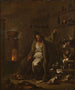 L'Alchimiste - Alessandro Magnasco — weergave van het kunstwerk