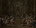 La Synagoge - Alessandro Magnasco — weergave van het kunstwerk