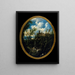 Getrouw aan een heiligdom Obje - Alessandro Magnasco — ingelijst kunstwerk aan de muur