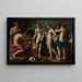 De Rechtspraak van Paris - Alessandro Turchi — ingelijst kunstwerk aan de muur