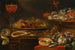Natuurstudie met snoepgoed - Alexander Adriaenssen — weergave van het kunstwerk