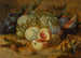 Natuurlijke stilte met perziken en vijgen - Alexander Coosemans — weergave van het kunstwerk