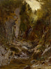 La rivière Opalescente Flume Adirondacks - Alexander Helwig Wyant — artwork view