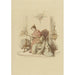 Reproduction of the painting of a woman reading a letter at a table - Alexander Hugo Bakker Korff