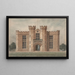 Maison des anciens élèves de Yale - Alexander Jackson Davis — ingelijst kunstwerk aan de muur