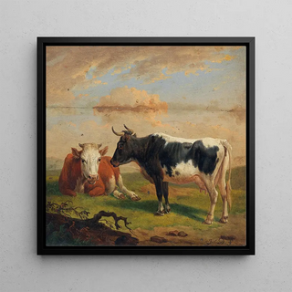 Alexander Johann Dallinger von Dalling - Cows in the Pasture.webp