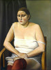 Halbakt II - Alexander Kanoldt — weergave van het kunstwerk