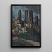 Reproductie van het schilderij San Gimignano - Alexander Kanoldt